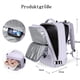 thumbnail image 2 of Mochila de viaje grande para mujer, mochila de transporte, mochila de senderismo, mochila impermeable para deportes al aire libre, mochila de ocio, adecuada para computadora portátil de 14 pulgadas,, 2 of 5
