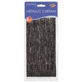 thumbnail image 4 of 6 Pack Beistle 1-Ply Party Gleam 'N Curtain - black, 4 of 9