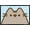 Black Framed Version, variant on Pusheen - Blue Surprise Wall Poster, 22.375" x 34"