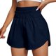 thumbnail image 1 of MKLEKYY Pantalones Cortos Casuales Para Mujer, Para Correr, Entrenamiento, Cintura Elástica, Pantalones Deportivos De Yoga, 1 of 4