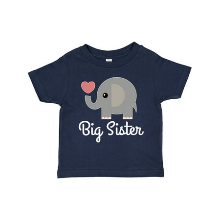 

Inktastic Big Sister Girls Announcement Gift Toddler Toddler Girl T-Shirt