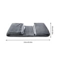 thumbnail image 5 of 150x65cm Electric Blanket 220V/110V Heated Throw Blanket Flannel Blanket Mattress 2 Heat Settings with Switch Winter Body Warmer, 5 of 5