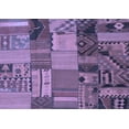 thumbnail image 1 of Ahgly Company Indoor Rectangle Patchwork Blue Transitional Area Rugs, 8' x 12', 1 of 4