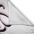 thumbnail image 3 of Ambesonne Modern Kitchen Curtains, Typo Message, 55"x39", Fuchsia Black White, 3 of 3