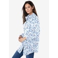 thumbnail image 2 of Woman Within Plus Size Perfect Long Sleeve Shirt, 2 of 6