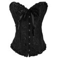 thumbnail image 1 of Corsé Bustier para mujer, corsé ajustable Vintage Overbust, corsé para vestido de novia, 1 of 8
