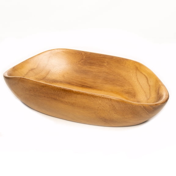 Rainforest Bowls Oval Yakizara Wooden Appetizer Plate