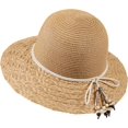 thumbnail image 1 of Beach Hats for Women, Wide Brim Sun Straw Hat for Women, Sun Hat UPF 50+ UV Protection, 1 of 5