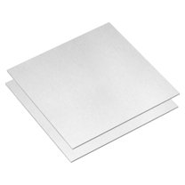 Uxcell 2Pack 100mm x 100mm x 1.5mm Rectangle 6061 Aluminum Sheet Flat Metal Plate Stock