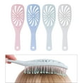 thumbnail image 2 of Detangling Hair Brush Women,Men Children Unique Spirals Hairbrush,Vented Hair Straightening Brush,Does not Pull on Hair, 2 of 8