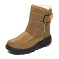 thumbnail image 4 of Zapatos de algodón de gran tamaño para mujer, botas de nieve cálidas de invierno para mujer, botas impermeables de tiro alto para mujer, 4 of 6