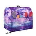 thumbnail image 2 of FOR U DESIGNS Dolphin Moon Stand Mixer Cover compatible with Kitchen Aid Mixer Wear-Resistan Food Processor Covers Home Decor with Pocket and Organizer Bag - L, 2 of 8