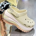 thumbnail image 2 of Sandalias clásicas Mega Crush Clog para mujer, zapatos de plataforma Eva gruesos, suela gruesa, sin cordonestanM6-W8, 2 of 2