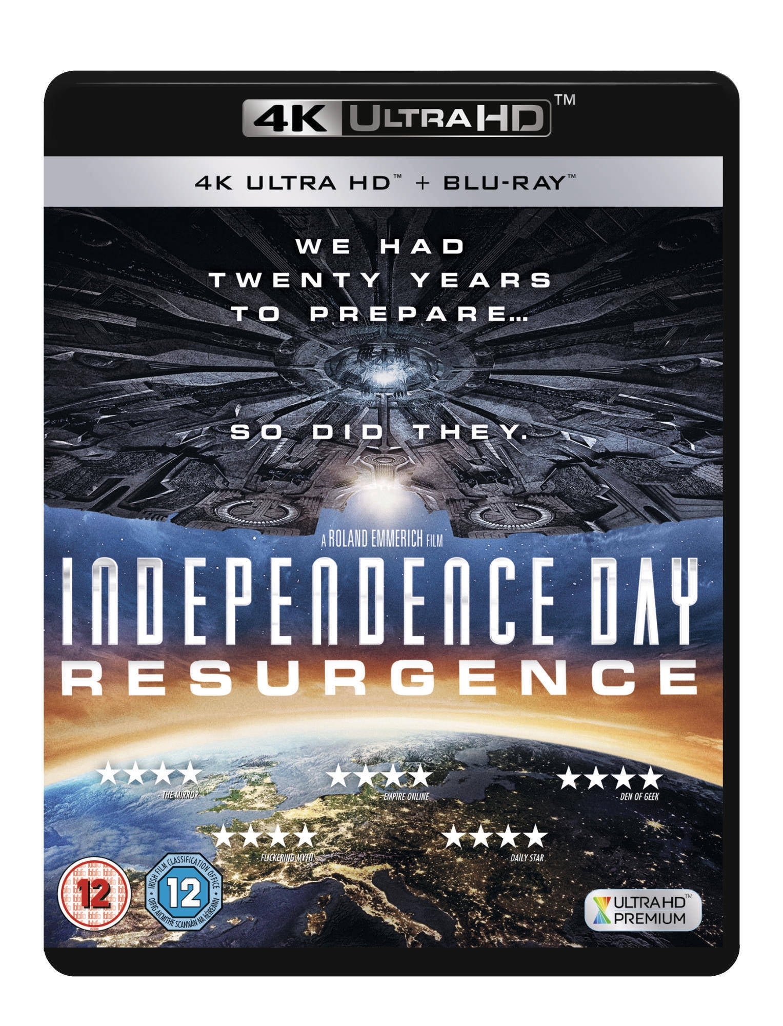 Independence Day (20th Anniversary) (4K Ultra HD), 20th