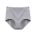 thumbnail image 1 of YUANOU Culottes Menstruelles Coton Anti-Fuites Slips de Protection (Gris), 1 of 7