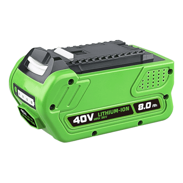 40V Battery Replacement for Greenworks 8.0Ah Li-ion Battery Compatible with Greenworks 40V 29472 G-MAX Power Tools 29252 20202 22262 25312 25322 1 Pack