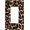 Leopard_05, variant on Leopard 2 Gang Light Switch Plate, Wild Animals Print Cheetah Print Spots Double Toggle Wall Plate Cover Decorative Electrical Switchplate for Kitchen Bathroom Home Art Wall Panel Decorate Faceplate