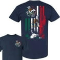 thumbnail image 4 of Mexican American Flag TShirt, El Papá Mas Chingon Mexican Shirt, Gift for Dad, Father's Day Shirt, Best Dad Ever, Trendy Father's Day Gift, Menswear Classic Tee Full Size S-5XL, 4 of 7