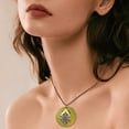 thumbnail image 4 of 4 Pcs Boho Vintage Pendant Necklaces Colorful, 4 of 7