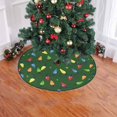 thumbnail image 2 of FMSHPON Christmas Colored Lights Xmas Christmas Tree Skirt Stand Mat for Holiday Party Decoration Indoor Outdoor 36 inches, 2 of 3
