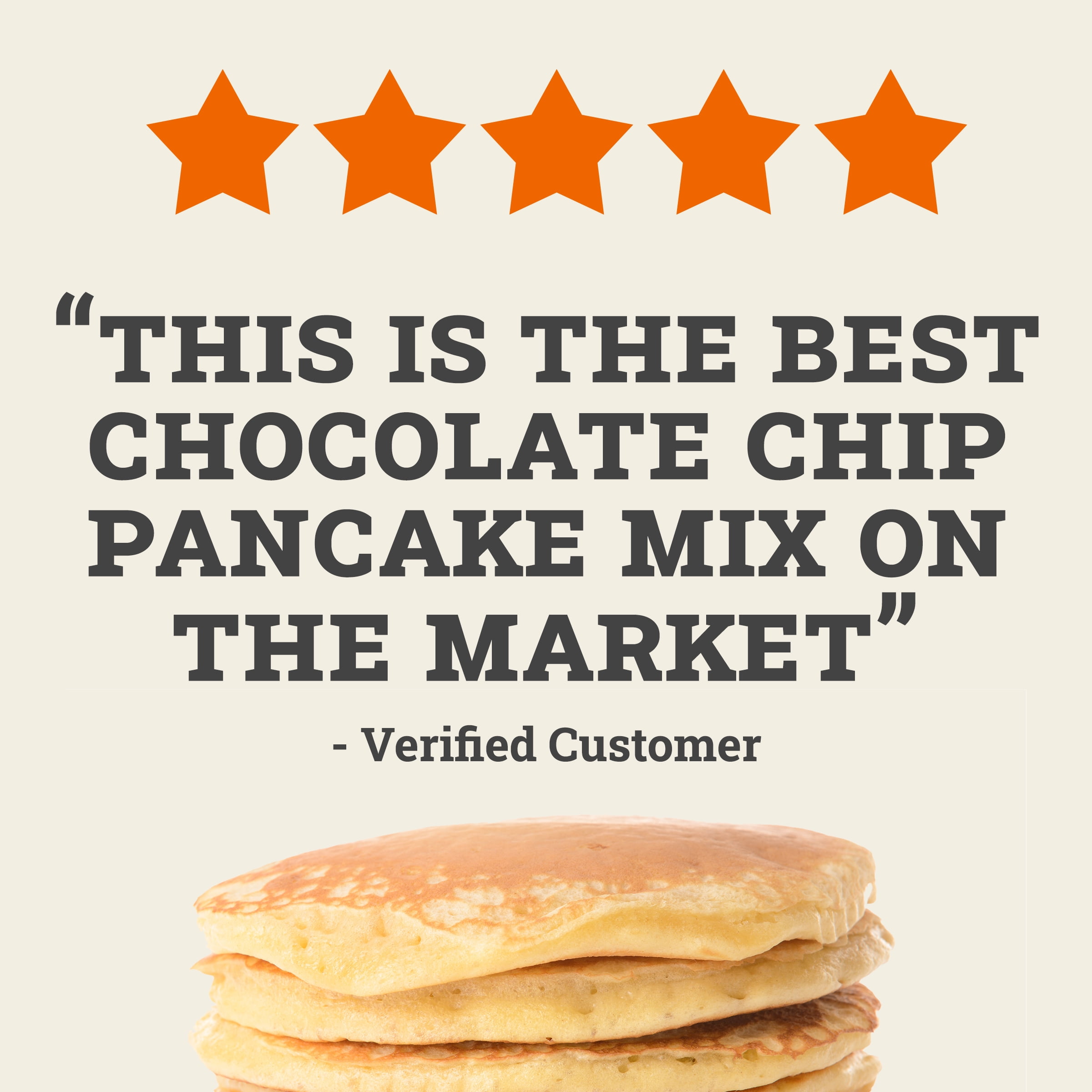 Hungry Jack Complete Chocolate Chip Pancake Mix and Waffle Mix, 28 Oz Box