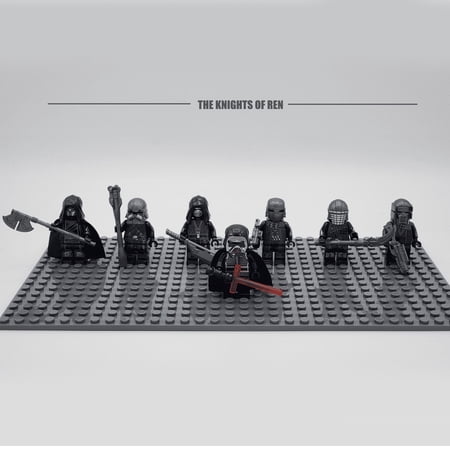 7Pcs Star Wars The Knights of Ren Kylo Ren Minifigures Building Blocks Toys Set