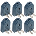 thumbnail image 3 of Shisuyan 6 Pcs Prise Électrique Prise Mâle Remplacement 125v 10a Prise Rotative Prise Us, 3 of 8
