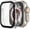 Clear, variant on Entronix Watch Case Compatible with Apple Watch Ultra 49mm, Built-in Screen Protector, Black