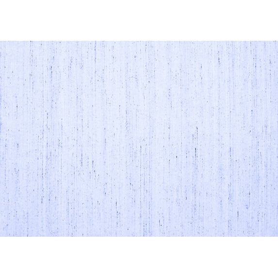 Ahgly Company Indoor Rectangle Solid Blue Modern Area Rugs, 6' x 9'