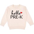 thumbnail image 2 of Inktastic Hello Pre-k Toddler Sweatshirt, 2 of 4