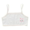 thumbnail image 1 of MIASHUI Girls Sports Bras Lightweight Seamless Crop Top Training Bra,Light Pink,8-12 Years, 1 of 9