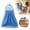 Blue, variant on Hanging Kitchen Towels with Loop, Soft & Absorbent Microfiber, Decorative Hanging Dish & Hand Towel, Fast Drying Hang Towel, Blue