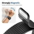 thumbnail image 5 of Wristitani Apple Watch Bands 38mm 40mm 41mm 42mm 44mm 45mm 49mm, iWatch Bands Compatible with iWatch Series for Gift, Business, Party and Daily Style Matching Black 38mm, 5 of 9