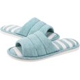 thumbnail image 2 of Women's Soft Indoor Slippers Open Toe Cotton Memory Foam Slip on Home Shoes House Slippers, 2 of 7