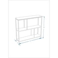 thumbnail image 6 of Mango Furniture Inc Marko 32" Console Table With White Marble Top & Black Iron Base Durable Small Space Storage Multifunctional Bookshelf With Scratch-Resistant Rubber Feet for Living Room Decore, 6 of 6