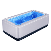 Automatic Shoe Cover Machine Waterproof Disposable Shoes Cover Overshoes Portable Hand-Free Machine for Home, Office,A shoe cover machine,As shown