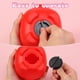 thumbnail image 4 of 2 Pcs Cute Piggy Bank Plastic Pig Money Bank Adults Piggy Bank Pig Money Box Coin Bank Plastic Saving (M) (Gold, Red), 4 of 4