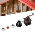 thumbnail image 3 of Dollhouse Coffee Grinder Pot, Alloy And Plastic Lifelike Simulation Durable 3 Set 1:12 Dollhouse Miniature Coffee Maker  For Collection, 3 of 8