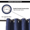 thumbnail image 3 of Deco Window Blackout Curtains for Bedroom 90 Inch Long (Teal, 52 in W x 90 in H, 2 Panels), 3 of 5
