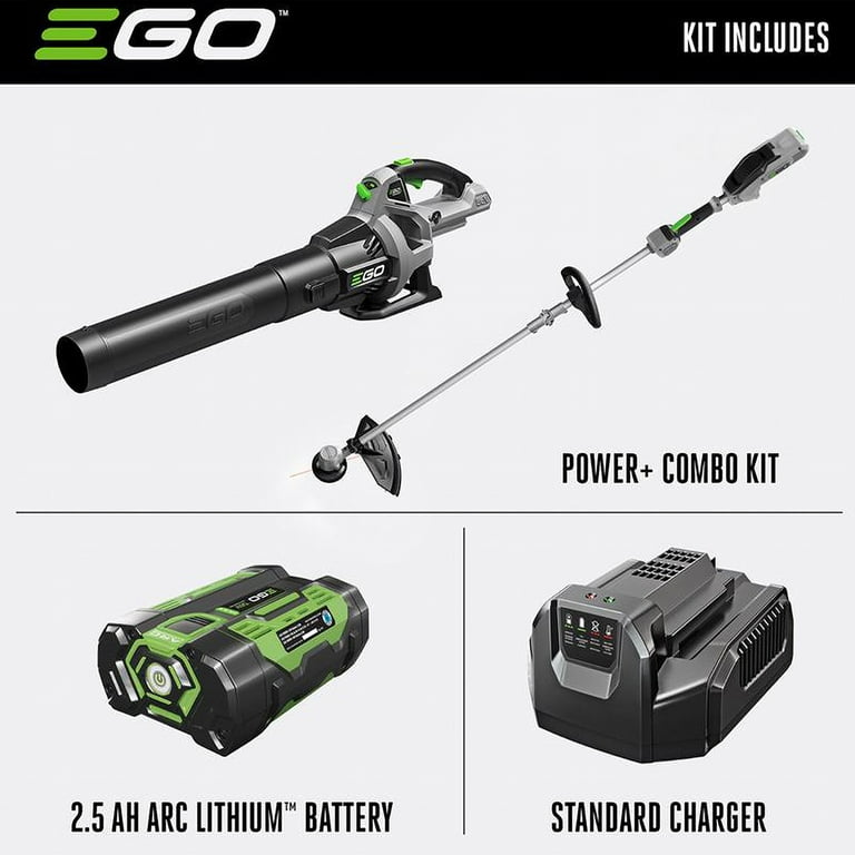 EGO Power+ String Trimmer and 530 CFM Leaf Blower Kit
