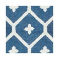 thumbnail image 7 of Dash & Albert Elizabeth Machine Washable Rug, 2' x 3', Navy, 7 of 7