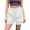 White-womens shorts, variant on AnuYalue Women's Hiking Cargo Shorts Quick Dry Lightweight Summer Shorts Trendy Athletic Golf Shorts with Zipper Pockets