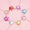 thumbnail image 4 of 50 piezas de decoración de cupcakes con forma de corazón, estrellas y coronas, palillos para cupcakes, mini decoración para pasteles, decoración colorida para pasteles DIY, 4 of 5