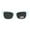 White Black, variant on Womens Polarized Antiglare Lens Mod Rounded Rectangle Plastic Rim Sunglasses All Black