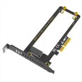 thumbnail image 1 of PCI-e 4.0 4X A NVMe 1U GEN-Z EDSFF 9,5 mm, 15 mm, 25 mm de Grosor, SSD E1.S Corto con Disipador de , Adaptador PM9A3 PM9D3, 1 of 5