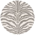 thumbnail image 2 of Safavieh Soho Gavril Animal Print Area Rug, Ivory/Gray, 6' x 6' Round, 2 of 10