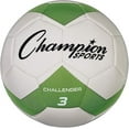 thumbnail image 5 of Champion Sports Challenger Soccer Ball, Size 3, Green/White, 5 of 5