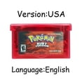 thumbnail image 5 of GBA Game Series 32 Bit Video Game Cartridge Console Card Emerald Ruby FireRed LeafGreen Sapphire Multi-language, 5 of 5