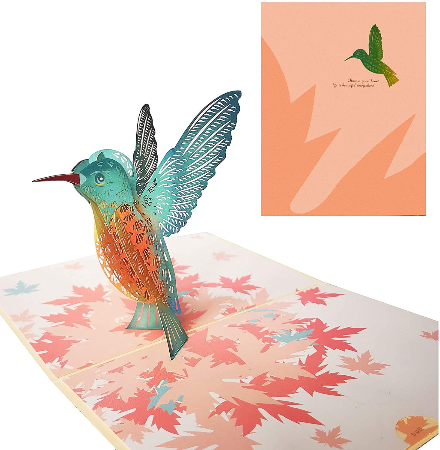 Birthday Card Gift for Your Parents, Friends and Lovers, 3D Pop-up Greeting  Card (Hummingbird) - Walmart.com