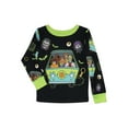 thumbnail image 3 of Scooby-Doo Toddlers' Halloween Glow In The Dark Pajama Top and Pants Set, 2-Piece, Sizes 12M-5T, 3 of 3